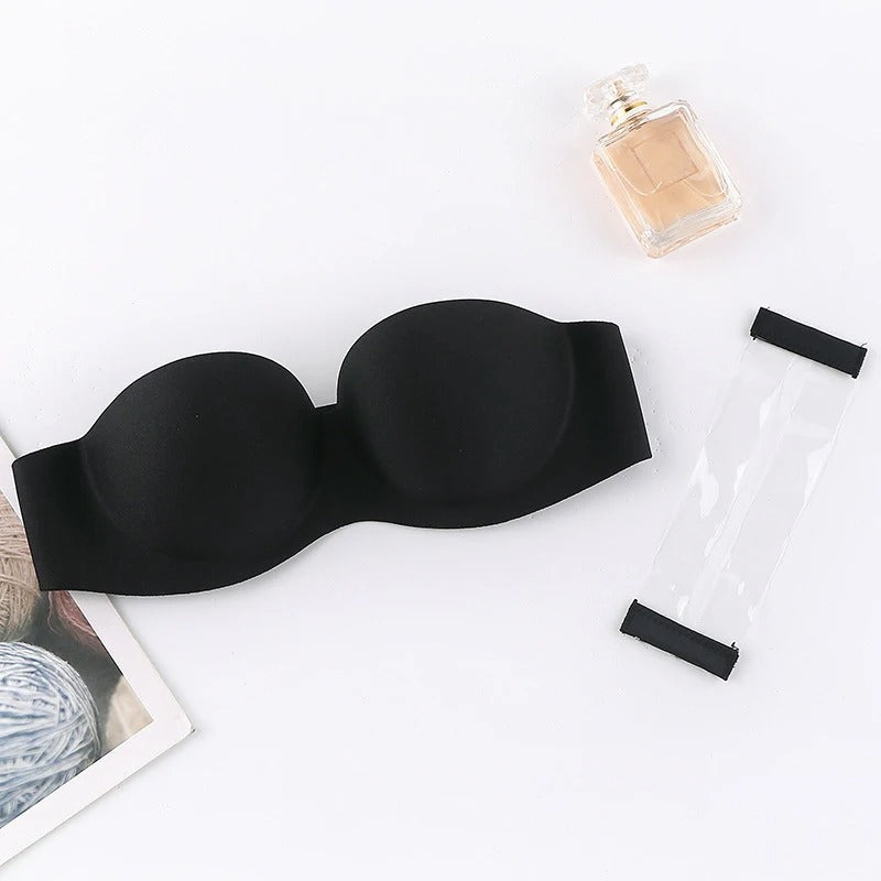 Women Invisible Bras Front Closure Bra Sexy Push Up Bra